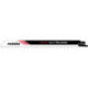 Lame de scie sabre expert plâtre fibre L.300mm épaisseur 1,5mm HM-best. Dents 8,5 mm