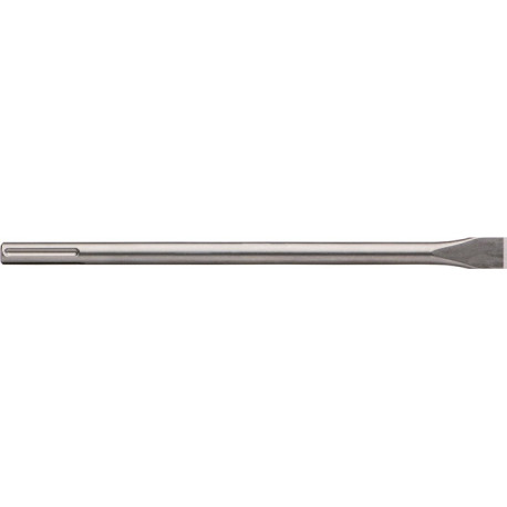Burin plat SDS-max longueur totale 400mm largeur 25mm METABO