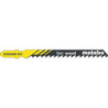 Lames de scie sauteuse professionnelle longueur utile 74mm dents 4mm HCS rectifiées et 25 pièces