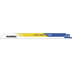 Lames de scie alternative flexibles L.300mm épaisseur 0,9mm pas de dent 1,8-2,6mm bimétallique