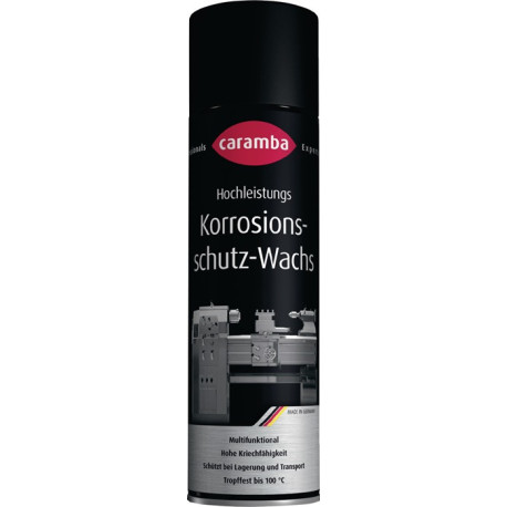Cire anticorrosion haute performance transparente aérosol 500 ml CARAMBA (Par 6)