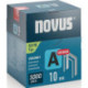 Agrafe à fil fin A type 53 agrafe B.11,3 mm 10 mm 0,75 mm super dure 5000 pièces.NOVUS