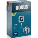 Agraphe plat G type 11 W10,6xL8mm fil W.1,25mm 5000 pcs.NOVUS