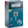 Agraphe plat G type 11 W10,6xL8mm fil W.1,25mm 5000 pcs.NOVUS
