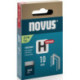 Agrafe à fil fin H type 37 largeur d'agrafe 10,6 mm 10 mm 0,75 mm super dure 850 pièces.NOVUS