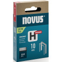 Agrafe à fil fin H type 37 largeur d'agrafe 10,6 mm 10 mm 0,75 mm super dure 850 pièces.NOVUS