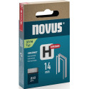Agrafe à fil fin H type 37 agrafe L.10,6mm 14mm 0,75mm super dure 850 pièces.NOVUS