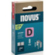 Agraphe plat D type 53 F L11,3xL8mm fil L.1,25mm 1200 pièces.NOVUS