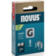 Agraphe plat G type 11 W10,6xL8mm fil W.1,25mm 1200 pièces.NOVUS