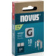 Agraphe plat G type 11 W10,6xL10mm fil W.1,25mm 600 pièces.NOVUS
