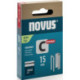 Clip arrière étroit type C 4 L.6mm patte L.15mm fil L.1,1mm 1000 pièces.NOVUS