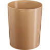 Corbeille à papier 13l H300xØ245mm ignifuge Ku.gold ZWINGO