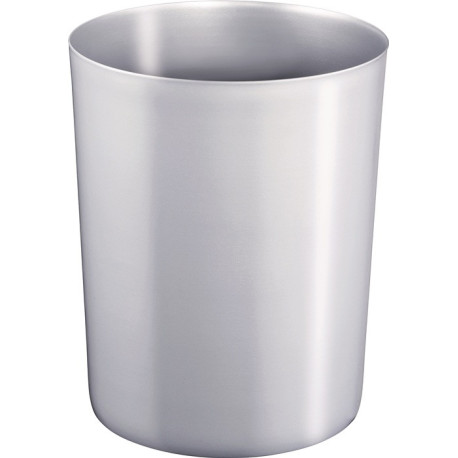 Corbeille à papier 13l H300xØ245mm ignifuge cuivre argent ZWINGO