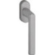 Poignée de fenêtre Hamburg 0700L/U26 Alu.F9 Alu.couleur acier 32-42mm Stand.HOPPE