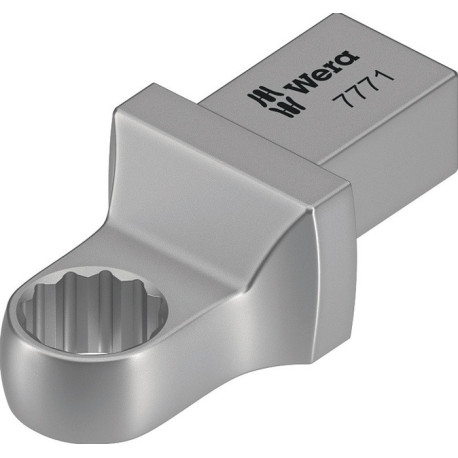 Clé polygonale à insert 7771 SW 10mm 9x12mm CV acier WERA