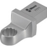 Clé polygonale à insert 7771 SW 19mm 9x12mm CV acier WERA