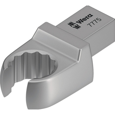 Clé polygonale à insert 7775 SW 17mm 9x12mm CV acier WERA