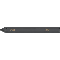 Embout 851 S PH 1x70mm 1/4 pouce PH 1x70mm L.70mm WERA (Par 5)