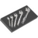 Module d'outils 9732 5 pièces WERA