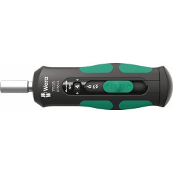 Tournevis dynamométrique 7515 1/4 pouce 2-6 Nm WERA