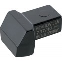 Attache male pour soudure/carré femelle14x18mm Stahlwille