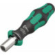 Porte-embout 838 RA-R M 1/4 pouce avec poignée Rapidaptor SWF confort plus WERA