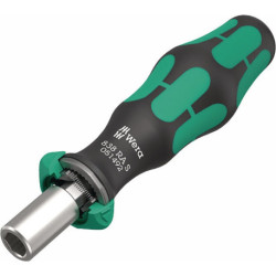 Porte-embout 838 RA-R M 1/4 pouce avec poignée Rapidaptor SWF confort plus WERA