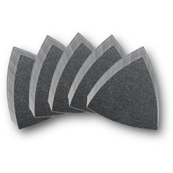 Jeu de feuilles abrasives adhésives, non perforées K.60.80.120.180.240 FEIN