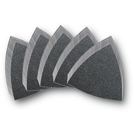 Jeu de feuilles abrasives adhésives, non perforées K.60.80.120.180.240 FEIN