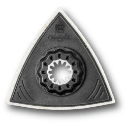 Plaque de polissage en feutre triangle non perforé Starlock 2 pièces/paquet FINE