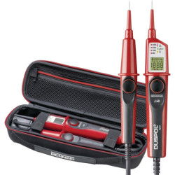 Testeur de tension/continuité DUSPOL® dig.+Sachet Premium 1-1000 V AC/1-1200 V DC