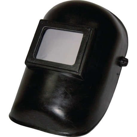 Capot de protection de la tête de soudage avec verre DIN 9 et verre de fixation 90x110mm Ku.SCHMICO