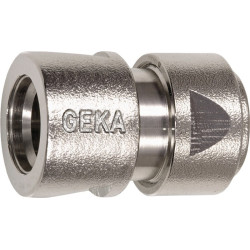 Pièce de tuyau GEKA plus MS vern.Schl.-Gr.13mm SB GEKA (Par 10)