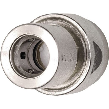 Pièce de tuyau d'arrêt d'eau GEKA plus MS vern.Schl.-Gr.19mm SB GEKA (Par 10)