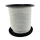 Cordon roue corde D.3mm tresse pleine blanche OVERMANN