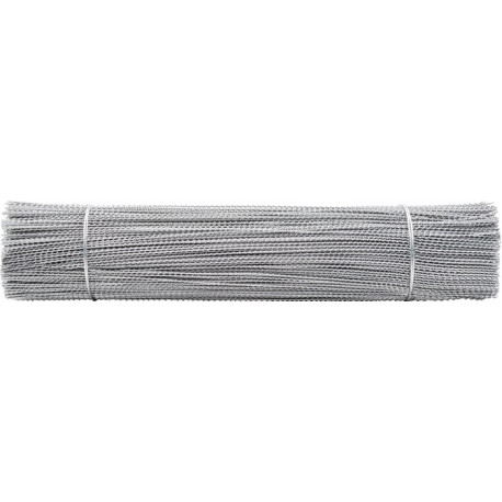Fil de scellement in.0.5/out.0.3mm 1.1mm L.0.2m Fe galvanisé 1/2kg/paquet