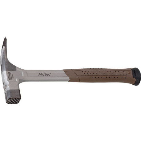 Marteau à loquet AluTec® similaire à DIN 7239 tête G.450g avec manche bi-matière rugueux aimanté