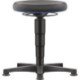 Tabouret pivotant sur roulettes Supertec assise noire H.450-650mm Supertec BIMOS