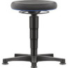 Tabouret pivotant sur roulettes Supertec assise noire H.450-650mm Supertec BIMOS