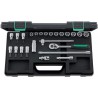 Coffret de douilles 3/8" 24 pièces 45/49/19/5 KN