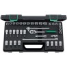 Coffret de douilles 3/8" 37 pièces 45/49/32/5TX