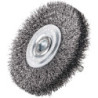 Brosse ronde D.50mm épaisseur fil 0,2mm STA 11mm 15000min 10