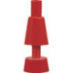 Fixation pour cône de signalisation pour la fixation de feux PVC rouge signalisation WEMAS