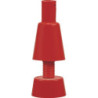 Fixation pour cône de signalisation pour la fixation de feux PVC rouge signalisation WEMAS