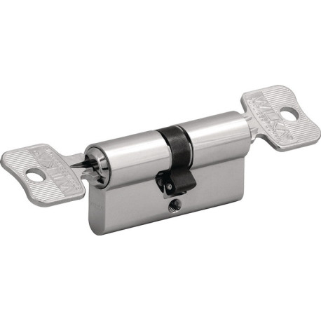 Cylindre double 1483 26/60mm NuG les deux nombre de clés 3 WILKA