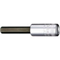 Insert de clé à douille 44 1/4 pouces 6 pans SW 4mm L.55mm STAHLWILLE