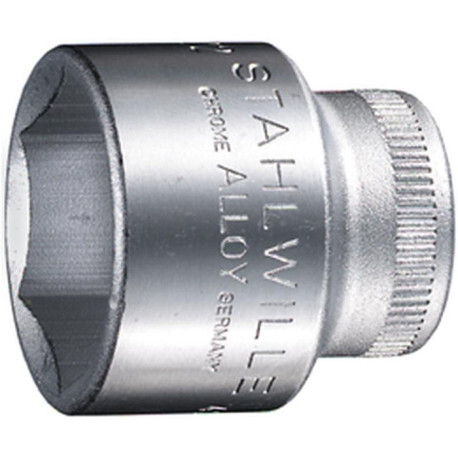 Insert clé à douille 456 7 3/8 pouces 6 pans SW 7mm L.24mm STAHLWILLE (Par 10)