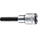 Insert clé à douille 1054/12 1/2 pouce 6 pans SW 12mm L.140mm STAHLWILLE