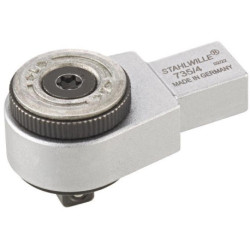 Cliquet réversible enfichable 735/4 1/4 pouce 9x12mm CR-A-STA STAHLWILLE