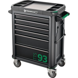 Atelierwa. 93/157QR L877xP481xH1000mm 500kg 6 tiroirs 157 pièces tôle d'acier STAHLWILLE